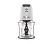 Kenwood EasyChop CHP61.000WH, Tritatutto a Quattro Lame, Ciotola da 0.5L, Azionamento a Pressione, 2 Velocità, Anello Antiscivolo, Lavabile in Lavastoviglie, Sistema Rompighiaccio, 500W, Bianco immagine