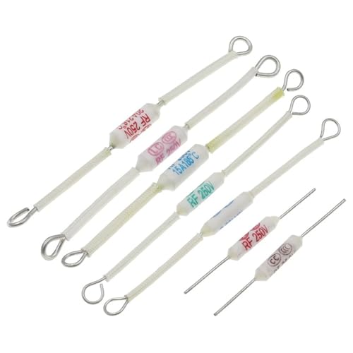 Fusibles thermiques en céramique RF10A 165°C de rechange pour petit électroménager lot de 5