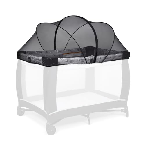 Beberoad Love Pack and Play Cover Playpen Mosquito Net Cover to Keep Cats Out Breathable Net Cover...