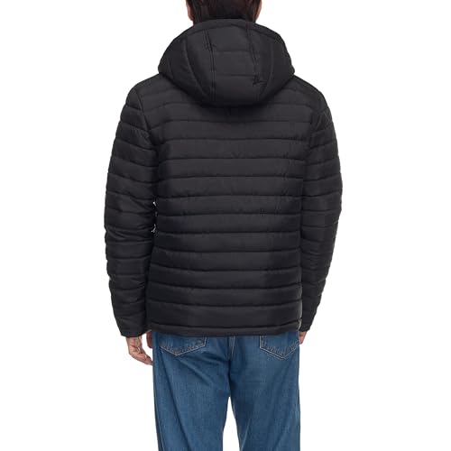 Rokka&Rolla Men's Lightweight Water-Resistant Quilted Puffer Jacket3