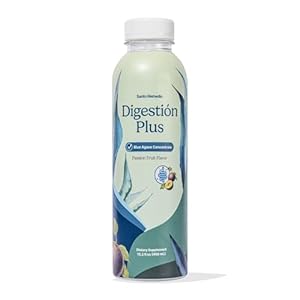 Digestion Plus, Concentrated Blue Agave Drink, 30 Servings, Passionfruit Flavor, Vegan, Gluten-Free, Non-GMO, No Added Sugar