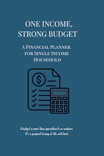 One Income, Strong Budget: A 12-Month Financial Planner for Single-Income Household to Track Bills, Save More, and Stay on Budget image 2