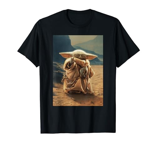 The Mandalorian And Grogu The Child Uses The Force Poster Tシャツ