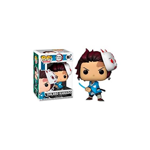 Funko Pop! Animación #867 Demon Slayer PVC Tanjiro Kamado con máscara