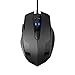 Produktbild JiaLG USB Wired Gaming Mouse 2400DPI Adjustable 6 Tasten Optical Professionelle Gamer-Computer-Mäuse (Color : 6 Key Black)