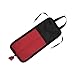 Drumstick Portable Handbag with Handle, Convenient Drum Stick Storage Hanging Bag for Drummers - (Brown) (Red)
