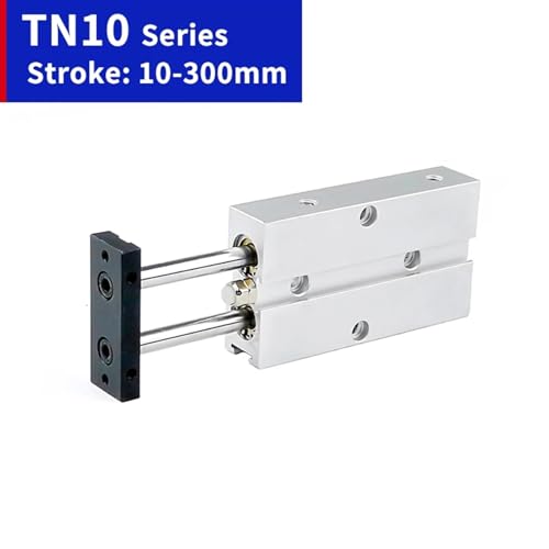 Cylindre compact TN10 double tige parallélisme parfait course 300mm