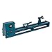 KATSU Tools Wood Lathe 375W Double Guide Framed Wood Turner, 250mm Max Turning Diameter, 1000mm Max Workpiece Length, 4 Adjustable Speeds Electric Wood Turning Lathe Machine