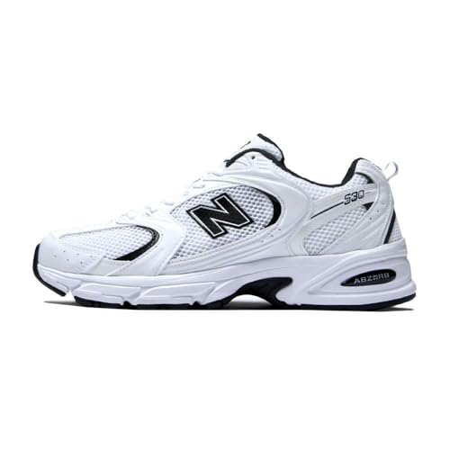 [�j���[�o�����X] 530 MR530EWB WHITE/BLACK width D �z���C�g �u���b�N �X�j�[�J�[ ���f�B�[�X ABZORB �y�� [���s�A���i]