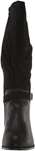 City Chic Women's Apparel womens Micah Knee High Boot, Black, 12 Wide US | Image 1