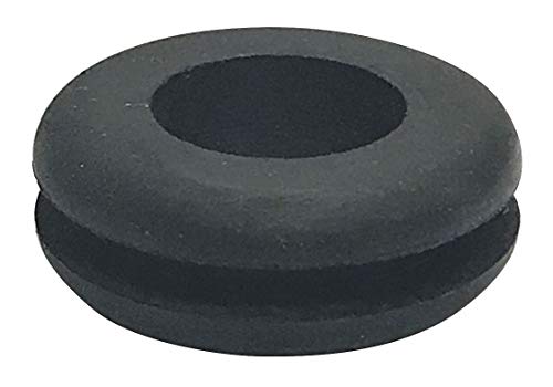 7/16 in I.D,Style 1 Rubber Grommet, Pk50 15/16 in O.D. 1/8 in Panel Thickness-2040006503
