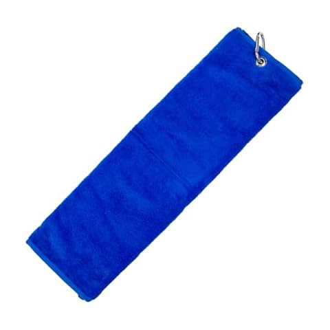 Longridge Luxury 3 Fold Golf Towel in Blue Cover