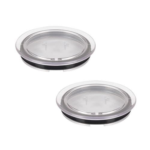 Milk Frother Lid Cover Seal Part 93271 for Nespresso Aeroccino 3 3R, Frother Lid Replacement fits Nespresso Aerocchino 3593 & 3594 Only (2P)
