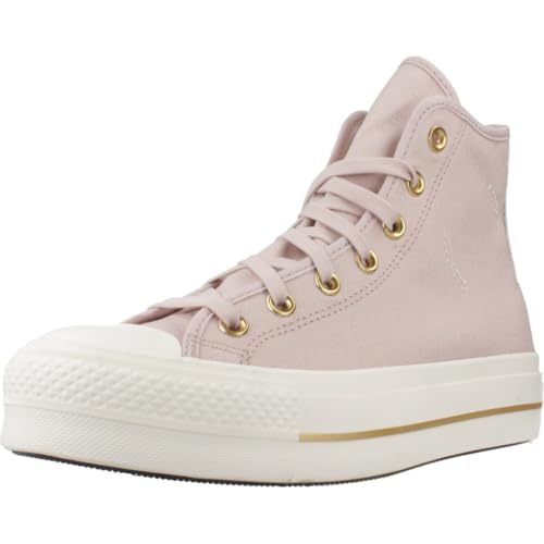 Converse Chuck Taylor All Star Lift Platform, Zapatillas Deportivas Mujer, Rose Gold, 41 EU