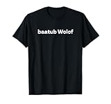 Palabra Wolof. Idioma Wolof Divertido Camiseta