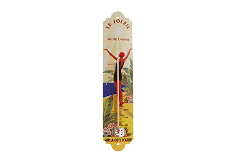 French Classics Thermomètre Inscription Soleil