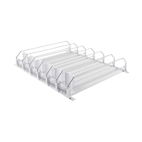 Cadre en métal en polystyrène ABS pour rangement et organisation de boissons de réfrigérateur - 7