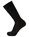 AND1 Mens Crew Socks - 12 Pack Lightweight Athletic Stretch Crew Length Running Socks with Arch Compression (Sizes: 6-12.5), Size 6-12.5, Black