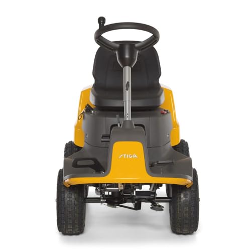 STIGA Park 300 RC Front Cut Ride-On Mower with 432 cc Petrol Engine, 95 cm Combi QuickFlip Cutting Deck, Articulated Steering, Hydrostatic Transmission - Image 3
