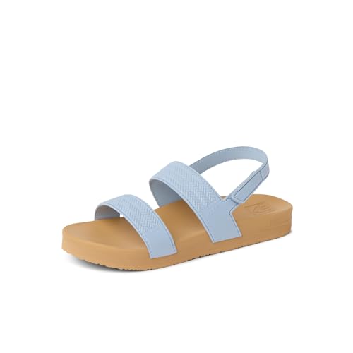 Image of REEF Girls Kids Water Vista Platform Sandal, Water Friendly, Adjustable Strap