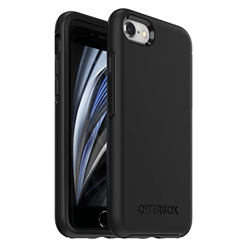 Coque iPhone SE antichoc fine Otterbox Symmetry noire idéale pour sécuriser votre smartphone