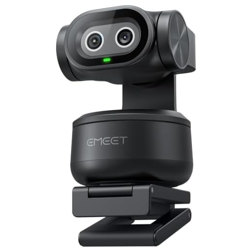 EMEET PIXY Dual-Camera AI-Powered Webcam