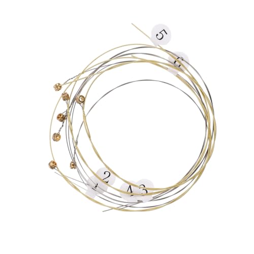 BESTonZON Lyre Strings Parts 16pcs Replacement Strings for Lyre Harp Standard Tension