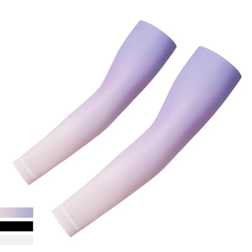 ROCKBROS UV Sun Protection Compression Cycling Fishing Arm Sleeve for Men Women Youth Kids Basketball Shooting Sleeves M
