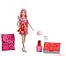 Barbie Party Unboxed Doll & Accessories, Glam Party Series with 10 Surprises Including Color-Change, Red Sparkle Doll