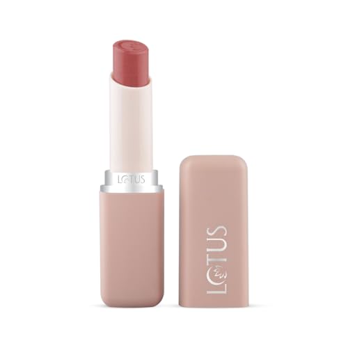 Image of Lotus Make-Up Color X Matte Lipstick | Long - Lasting | Vitamin E Infused | Smudge Proof | Bold | Highly Pigmented | Weightless Finish | HAZEL - 26 | 3.8g