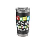 Sixth 6th Grade Grad 2026 Elementary Graduate Stainless Steel Insulated Tumbler