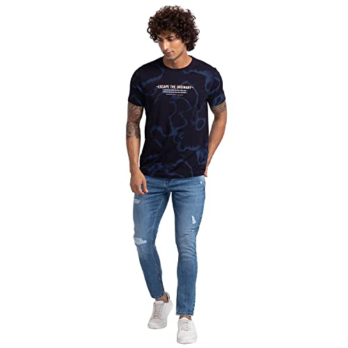 Image of Spykar Men's Mid Rise Regular Fit Jeans