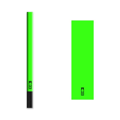 Arrow wraps Bohning 4" solid neon green small pour rénover facilement l'empennage des flèches