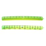 LVYXON Replacement Glass Vial, Curve Spirit-Bubble Level, with Nib Glass Tube Level Bubble for Accurate Leveling to 180 Degrees, Reliable Measurements (Type A)