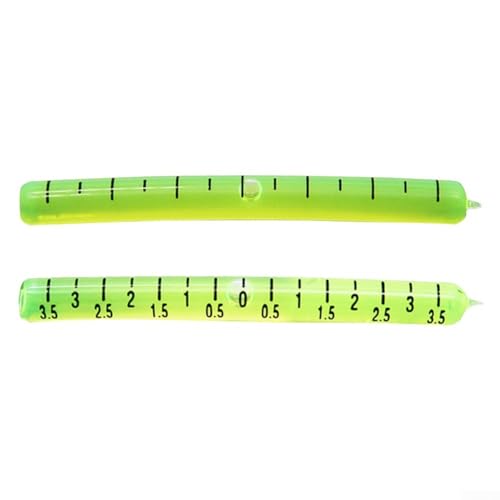 LVYXON Replacement Level Glass Vial, Curve Spirit-Bubble Level, with Nib Glass Tube Level Bubble for Accurate Leveling Up to 180 Degrees, Reliable Measurements (Type A)