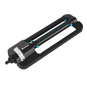 Cellfast Ergo 52-520 - Irrigatore a pendolo per prato, sistema di irrigazione per giardino fino a 340 m²