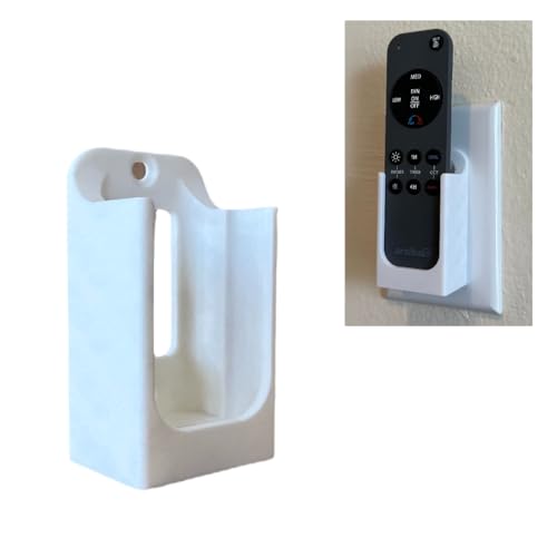 Wall Mount Holder for Remote Control REM-ARTC-1, REM-ARTC-2 Artika Ceiling Fans, Compatible with