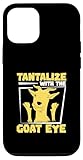 Tantalize With The Goat Eye Funny Goat Herding For Goatherds Case for iPhone 12/12 Pro