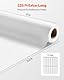 VEVOR Ärzterolle, 533 mm x 68,58 m, Medirolle (12er-Pack), Einweg Liegenabdeckung, Liegenrolle ideal für Spas, Kindertagesstätten, Ärzte, Chiropraktiker, Untersuchungs- & Massagetische, weiß