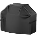 Grill Cover, 72 inch Heavy Duty BBQ Gas Grill Cover for Outdoor Grill, Waterproof, Weather Resistant, Anti-UV, Rip-Proof, Fade Resistant Barbecue Cover with Hook-and-Loop Straps for Most Grills