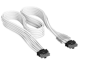 Corsair Elite Premium PCIe 12V-2x6 zu PCIe 12V-2x6 600W Netzteilkabel