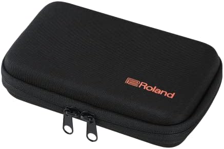 ROLAND CB-RAC AIRA Compact Carrying Case | Custom Case to Protect your E-4 Voice Tweaker, J-6 Chord Synth & T-8 Beat Machine | Streamlined & Rugged with Internal Mesh Pocket, Black