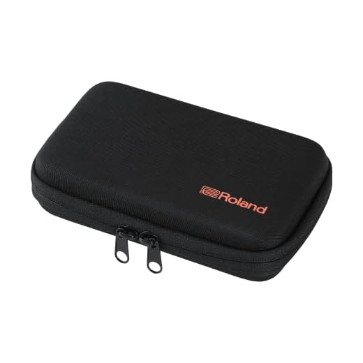 Funda de transporte para AIRA Compact ROLAND CB-RAC | Funda a medida para proteger tu E-4 Voice Tweaker, J-6 Chord Synth y T-8 Beat Machine | Estilizada y resistente con bolsillo interno de malla
