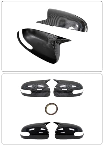 Coque rétroviseur Kia Cerato Forte aspect carbone chic - 4