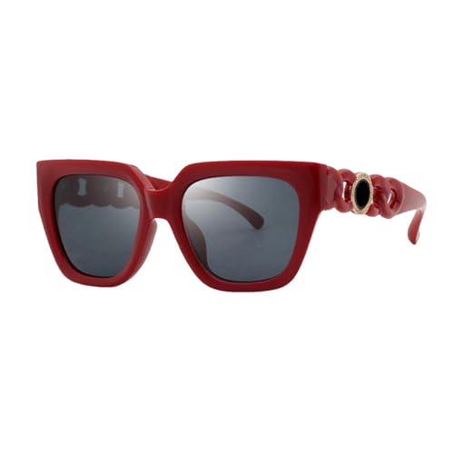 Lunettes de soleil carrées grand format contre l'éblouissement quotidien