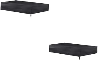 Yardwe 2pcs Bunker Cover Canopy Cover for Sandpit Toy Pool Cover Sandpit Pool Cover sandboxes for with