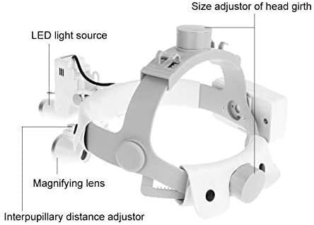 Miniatura 9 de EustomA 5W ajustable diadema LED faro 3.5X binocular lupas específico faro DY-106
