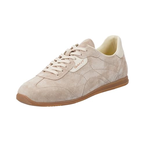 Basket Gant Spearclub beige 44 aux finitions premium en cuir et textile