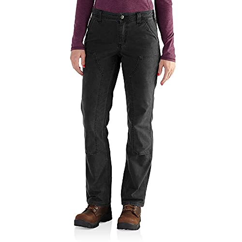 Carhartt Womens Rugged Flex Loose Fit Canvas Double-Front Work