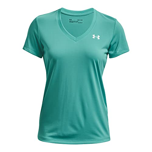 Image of Under Armour Womens Tech V-Neck Short-Sleeve T-Shirt
